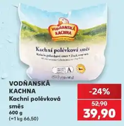 Kaufland Vodňanská kachna kachní polévka směs nabídka