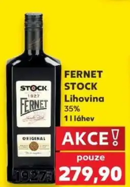 Kaufland Fernet stock nabídka