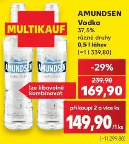 Kaufland Amundsen Vodka nabídka