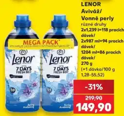 Kaufland Lenor Aviváž/Vonné perly nabídka