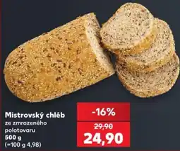 Kaufland Mistrovský chléb nabídka