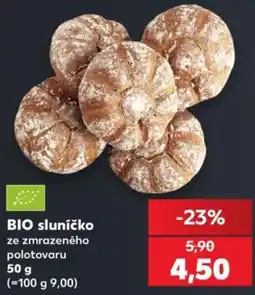 Kaufland BIO sluníčko nabídka