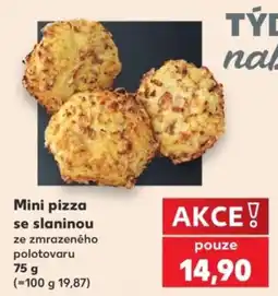Kaufland Mini pizza se slaninou nabídka
