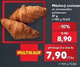 Kaufland Máslový croissant nabídka
