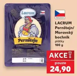 Kaufland Lacrum Pernštejn/ Moravský bochník plátky nabídka