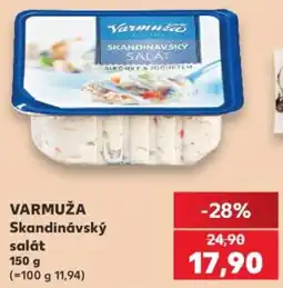 Kaufland Varmuža skandinávský salát nabídka
