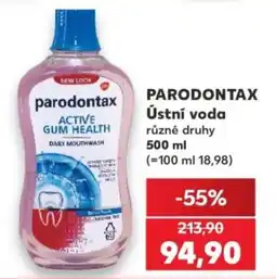 Kaufland parodontax active gum health nabídka