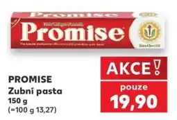 Kaufland Promise zubní pasta nabídka