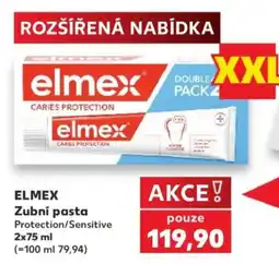 Kaufland Elmex zubní pasta protection/sensitive nabídka