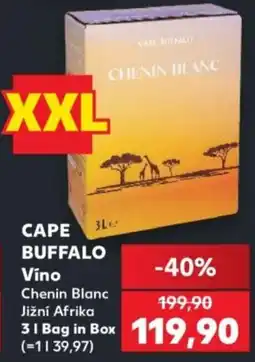 Kaufland Cape Buffalo Chenin Blanc nabídka