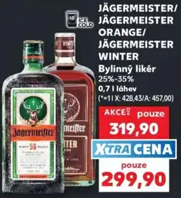 Kaufland Jägermeister nabídka