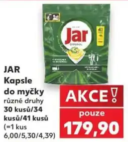 Kaufland Jar kapsle do myčky nabídka