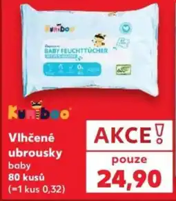 Kaufland Kuniboo vlhčené ubrousky baby nabídka