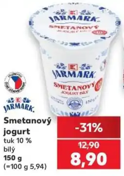 Kaufland Jarmark smetanový jogurt nabídka