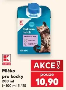 Kaufland K Classic mléko pro kočky nabídka