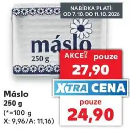 Kaufland Máslo nabídka