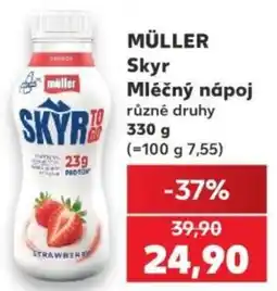 Kaufland Müller Skyr Mléčný nápoj nabídka