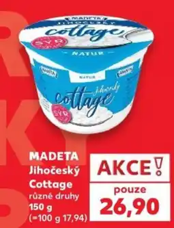 Kaufland Madeta jihočeský cottage nabídka
