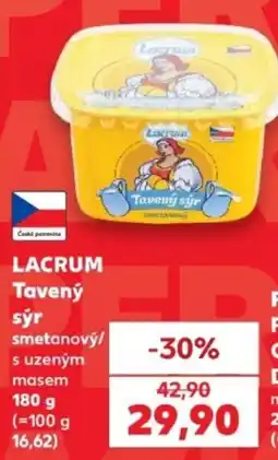 Kaufland Lacrum tavený sýr smetanový/s uzeným masem nabídka