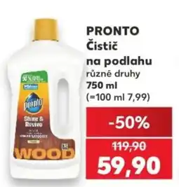 Kaufland Pronto čistič na podlahu nabídka