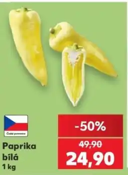 Kaufland Paprika bílá nabídka