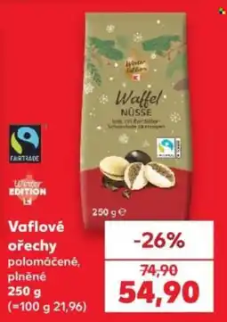 Kaufland Waffel NÜSSE nabídka