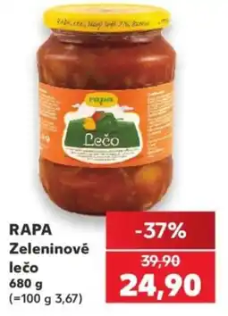 Kaufland Rapa zeleninové lečo nabídka