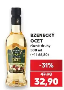 Kaufland Bzenecký ocet nabídka
