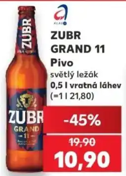 Kaufland Zubr grand 11 nabídka