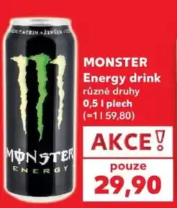 Kaufland Monster energy drink nabídka