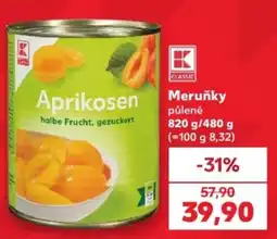 Kaufland K-Classic Aprikosen nabídka
