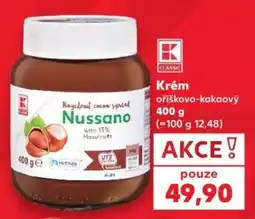 Kaufland K Classic krém oříškovo-kakaový nabídka