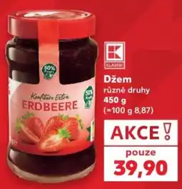 Kaufland K-Classic džem různé druhy nabídka