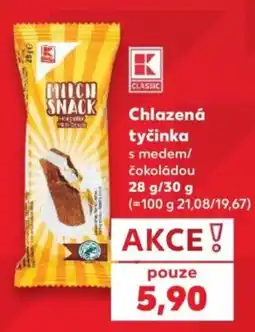 Kaufland K Classic chlazená tyčinka s medem/čokoládou nabídka