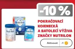Kaufland Nutrilon pokračovací kojenecká a batolečí výživa nabídka
