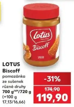 Kaufland Lotus Biscoff nabídka