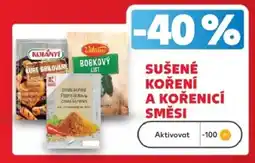 Kaufland Vitana sušené koření a kořenici směsi nabídka