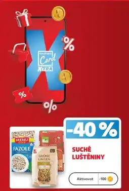 Kaufland Suché luštěniny nabídka