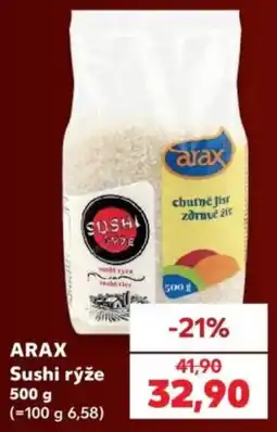 Kaufland Arax sushi rýže nabídka