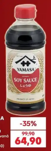 Kaufland Yamasa soy sauce nabídka