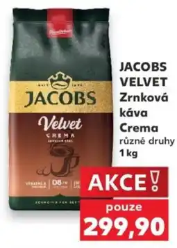 Kaufland Jacobs velvet nabídka