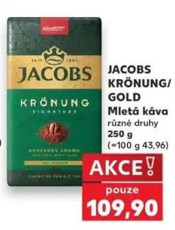 Kaufland Jacobs krónung/gold nabídka
