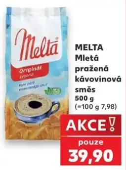 Kaufland Melta mletá pražená kávovinová směs nabídka