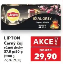 Kaufland Lipton černý čaj nabídka