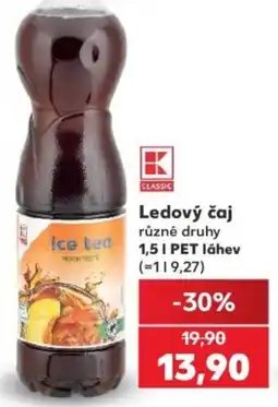 Kaufland K Classic ledový čaj nabídka