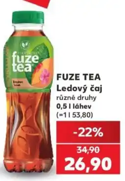 Kaufland Fuze tea Ledový čaj nabídka