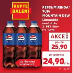 Kaufland Pepsi limonáda nabídka