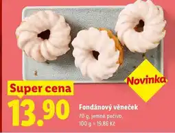 Lidl Fondánový věneček nabídka