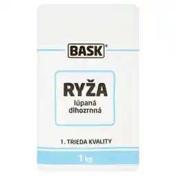 Lidl Bask Dlouhozrnná loupaná rýže 1kg nabídka