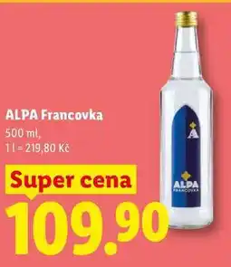 Lidl ALPA Francovka nabídka